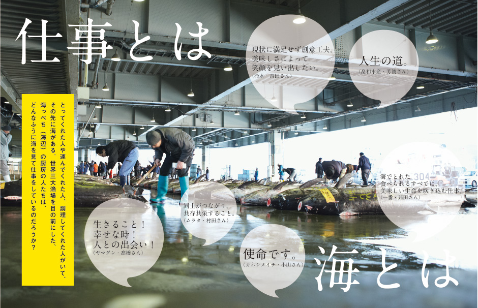 【仕事とは】【海とは】